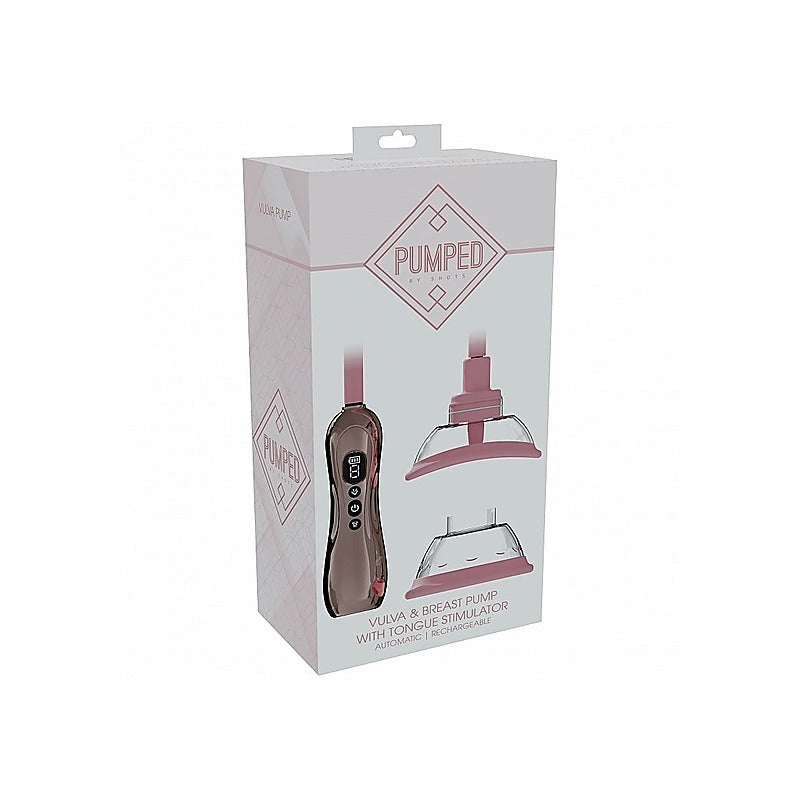 PUMPED Vulva & Breast Pump with Tongue Stimulator by Shots - Pussy And Clit Toys