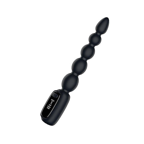 Vibrating Anal Beads with LED Screen by Passion Play - Anal Beads and Balls