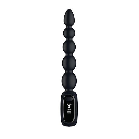 Vibrating Anal Beads with LED Screen by Passion Play - Anal Beads and Balls