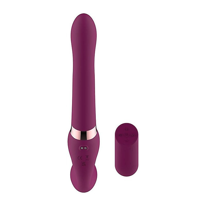 Strapless Dildo with Remote Controller by Passion Play - Strap On Sextoys