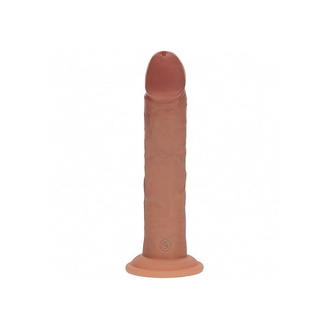 REALROCK 8in Dual Density Vibrating Dildo by Shots Toys - Vibrating Dildos