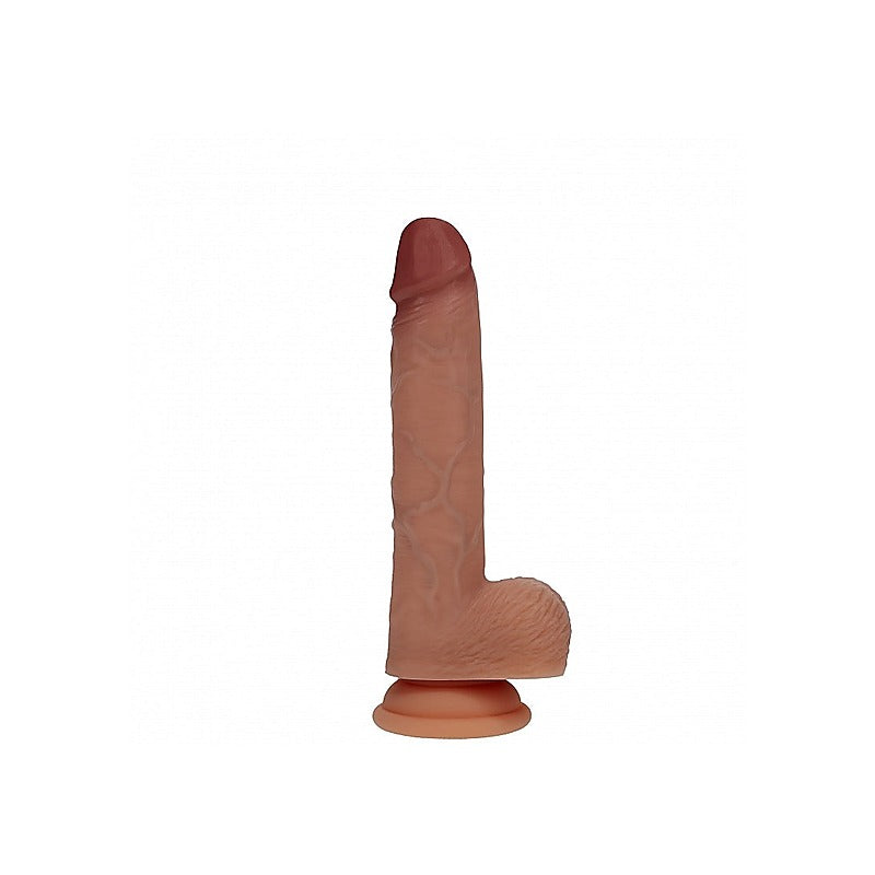 REALROCK 7in Vibrating & Thrusting Dildo by Shots Toys - Vibrating Dildos