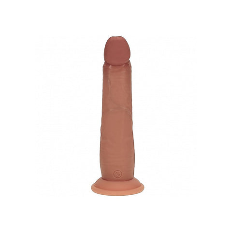REALROCK 8in Sliding Skin Dual Density Dildo by Shots Toys