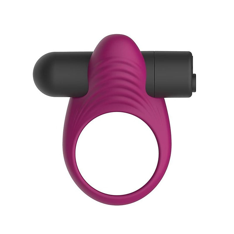 Silicone Rechargeable Vibrating Penis Ring by Passion Play - Vibrating Cock Rings