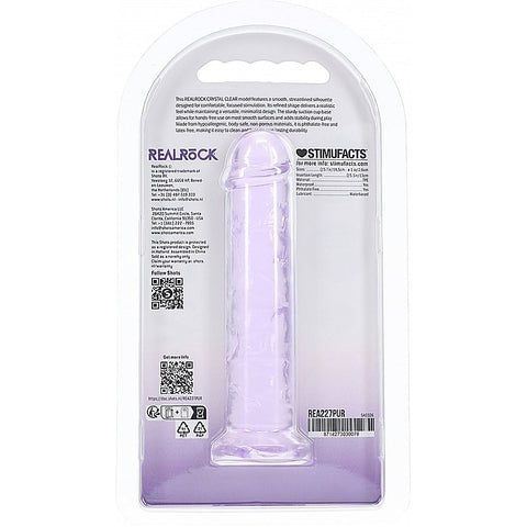 REALROCK 5in Realistic Suction Cup Dildo by Shots Toys - Realistic Dildos