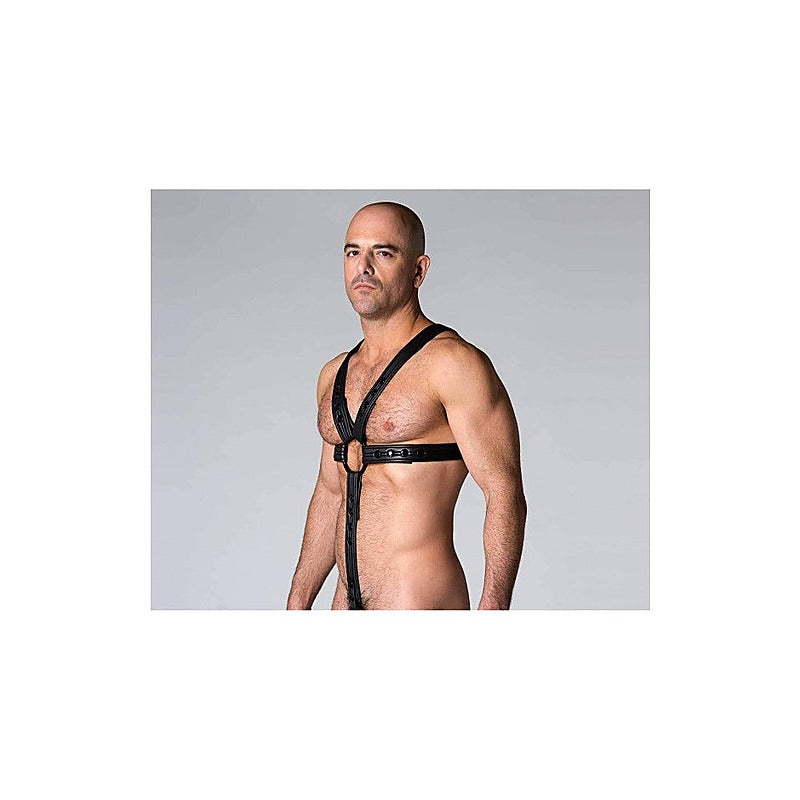 Neoprene Full Body Harness Black by Sport Fucker - Cuffs And Restraints