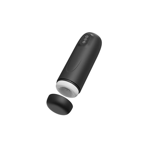 Exo Auto Thrusting Vibrating Masturbator by Doc Johnson - Masturbators and Strokers