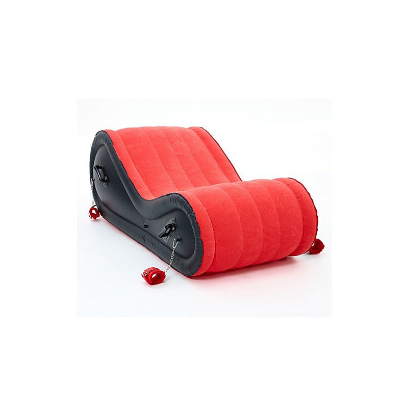 Inflatable Bondage Lounge with Cuffs by Doc Johnson - Sex Furniture
