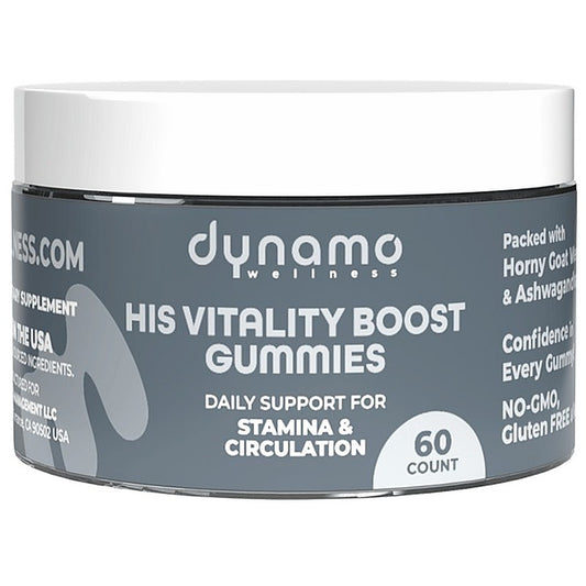 His Vitality Boost Men's Gummies by Screaming O - Party Gifts and Novelties