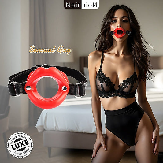 Sensual Adjustable Silicone Mouth Gag by Chisa - Bondage Gags and Bits
