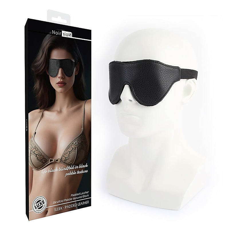 Go Black Blindfold Smooth Textured by Chisa - Masks And Blindfolds