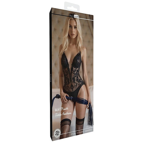 Beginners Snakeskin Faux Leather Whip by Chisa - Whips And Crops