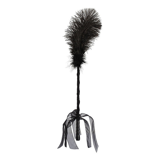 Feather Tickler with Ribbon Bow by Chisa - Whips And Crops