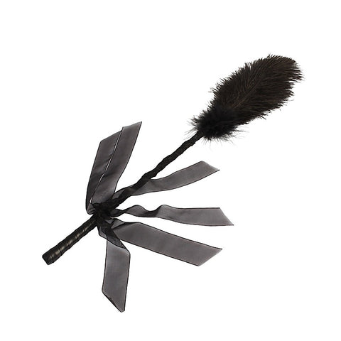 Feather Tickler with Ribbon Bow by Chisa - Whips And Crops
