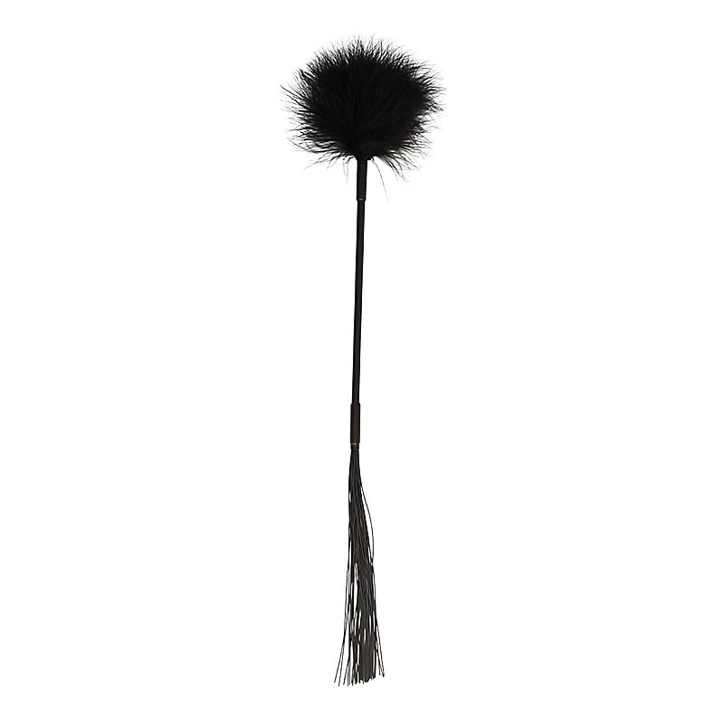 Dual-Ended Feather Tickler Whip by Chisa - Whips And Crops
