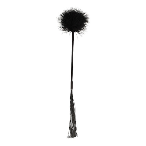 Dual-Ended Feather Tickler Whip by Chisa - Whips And Crops
