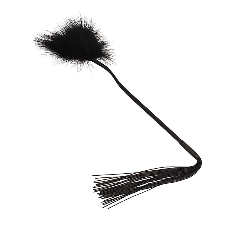Dual-Ended Feather Tickler Whip by Chisa - Whips And Crops