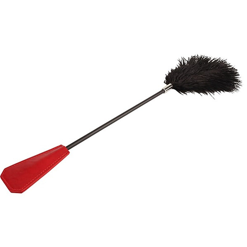 Dual-Ended Feather Crop Paddle Smooth Texture by Chisa - Paddles And Slappers
