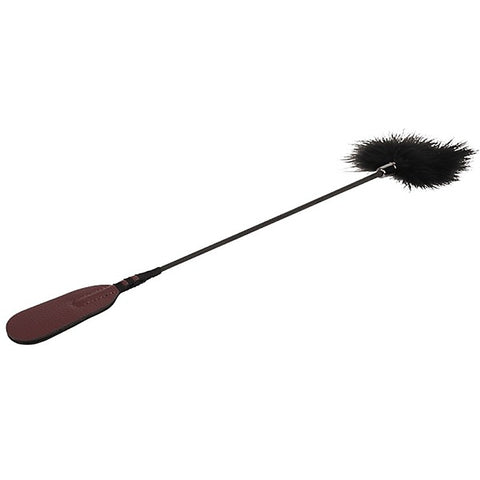 Smooth Textured Tickle Feather Bondage Crop by Chisa - Whips And Crops