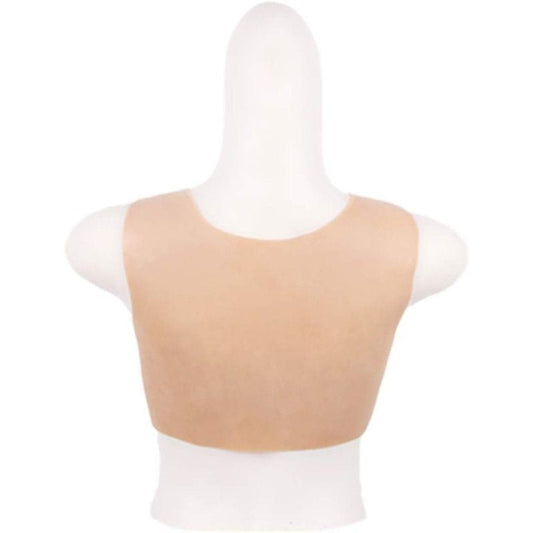 Round Collar Crossdresser Silicone Breast Forms by BDStyle - Breast and Nipple Toys