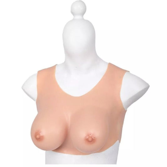 Round Collar Crossdresser Cotton Breast Forms by BDStyle - Breast and Nipple Toys