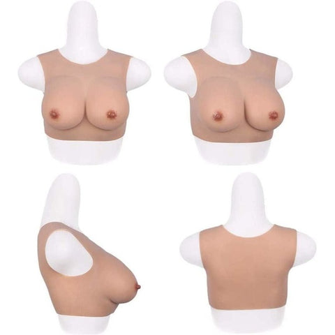 Round Collar Crossdresser Cotton Breast Forms by BDStyle