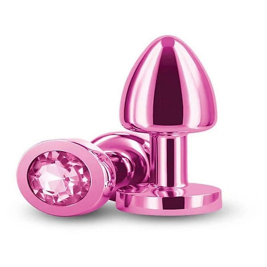 NS Novelties Rear Assets Petite Chrome Plated Butt Plug - Butt Plugs