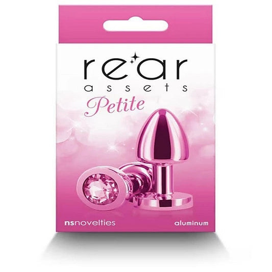 NS Novelties Rear Assets Petite Chrome Plated Butt Plug - Butt Plugs