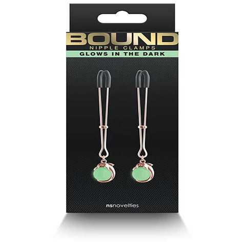 Premium Bound Nipple Clamps G1 by NS Novelties - Nipple and Clit Clamps