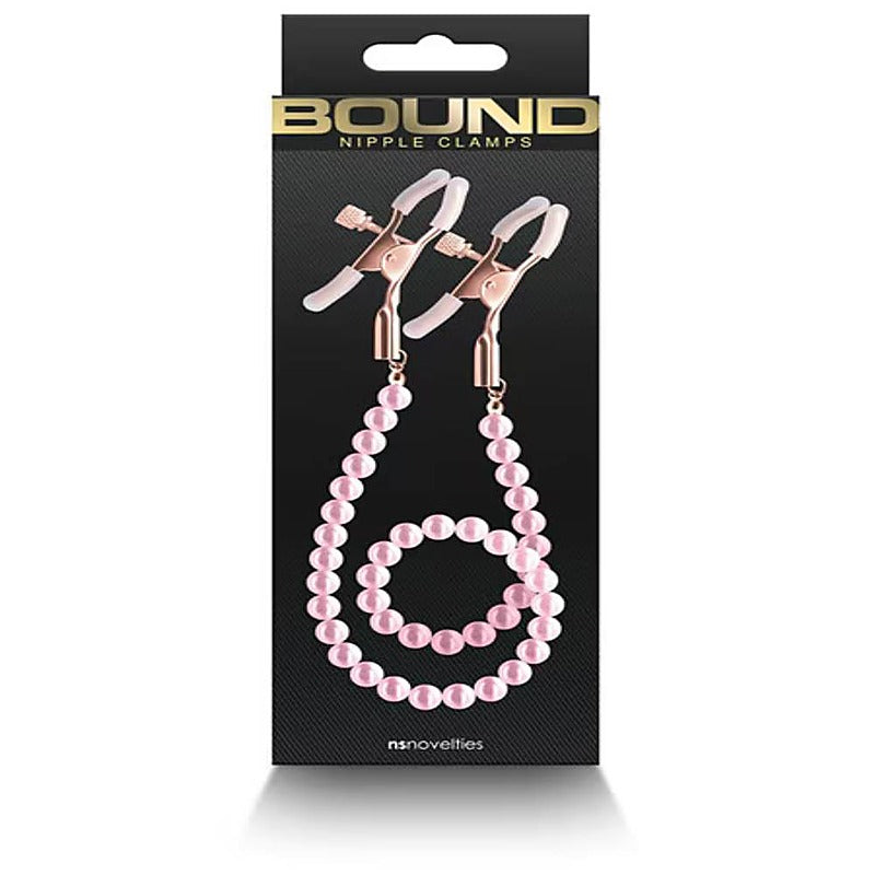 Premium Bound Nipple Clamps DC1 by NS Novelties - Nipple and Clit Clamps