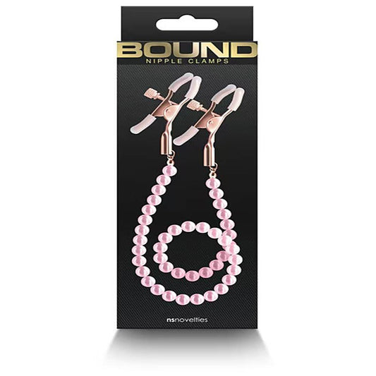 Bound Nipple Clamps DC1 by NS Novelties - Nipple and Clit Clamps