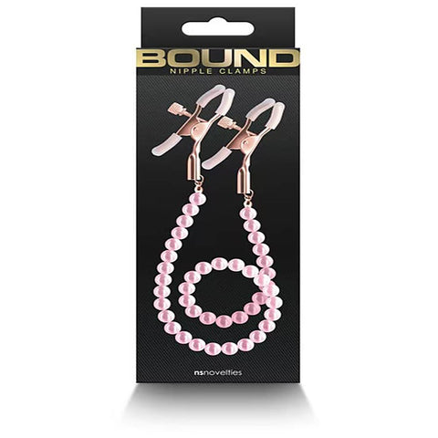 Premium Bound Nipple Clamps DC1 by NS Novelties - Nipple and Clit Clamps