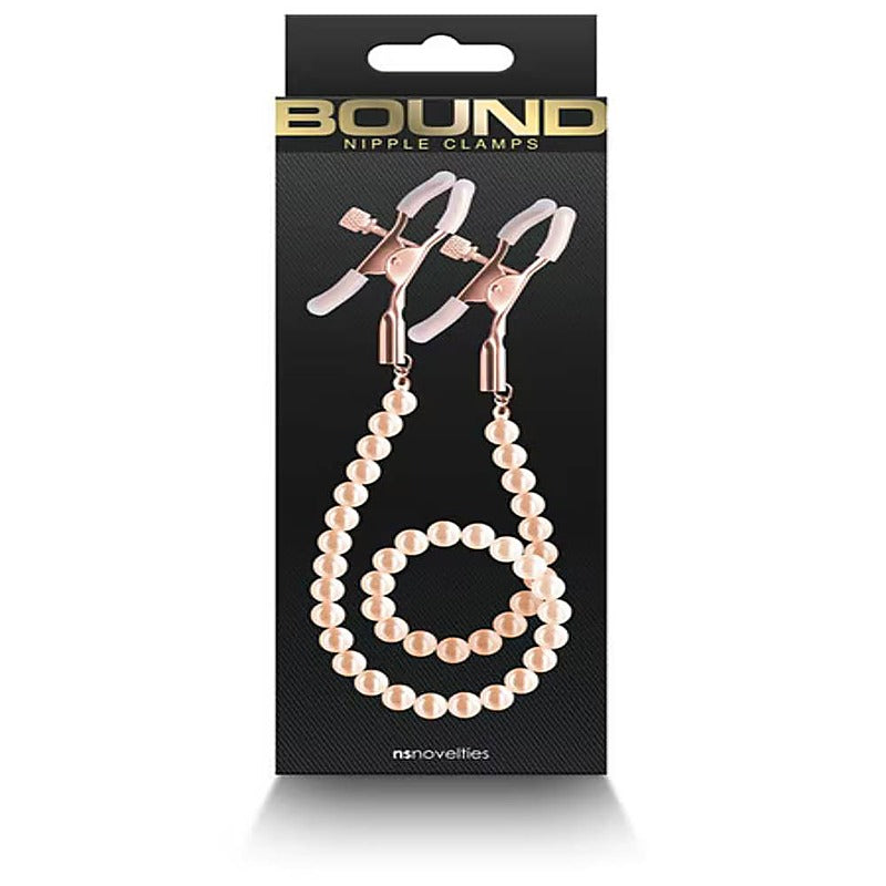 Premium Bound Nipple Clamps DC1 by NS Novelties - Nipple and Clit Clamps