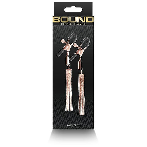 Premium Bound Nipple Clamps D2 by NS Novelties - Nipple and Clit Clamps