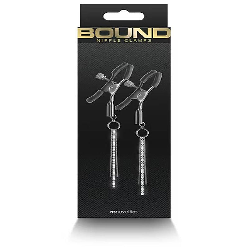 Premium Bound Nipple Clamps D3 by NS Novelties - Nipple and Clit Clamps
