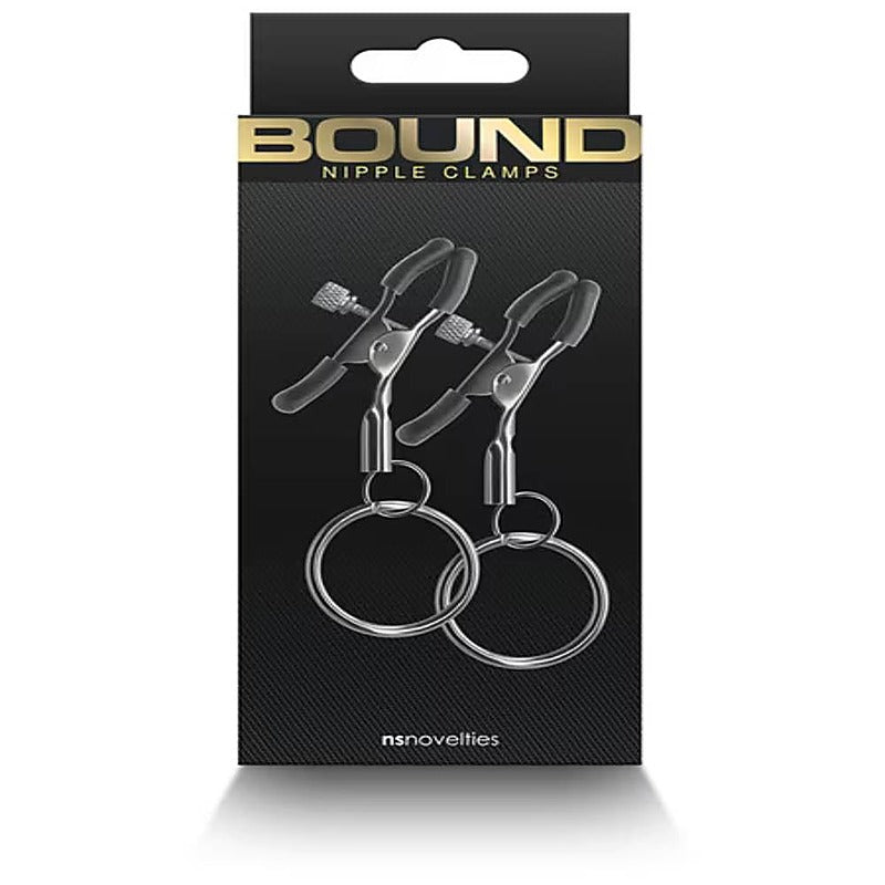 Bound Womens Nipple Clamps C2 by NS Novelties - Nipple and Clit Clamps