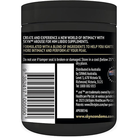SKYN Arouse For Him Libido Supplements by Ansell - Delay and Excite Sprays