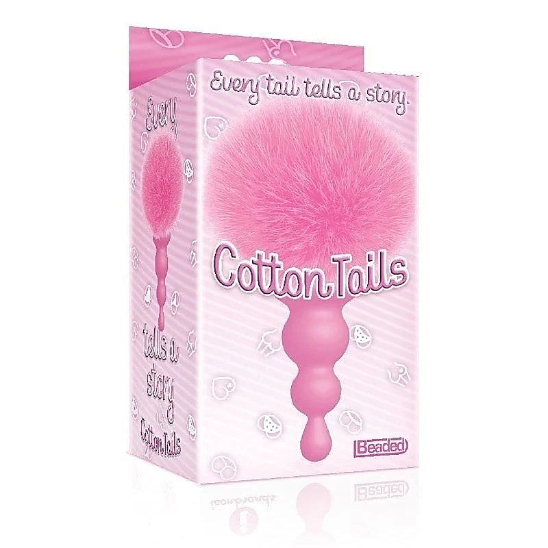 The 9's Cottontails Beaded by Icon Brands - Butt Plugs