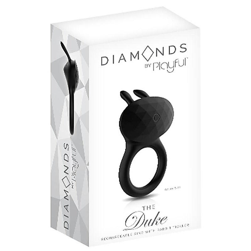 The Duke Rechargeable Cock Ring by Evolved - Rabbit Vibrators