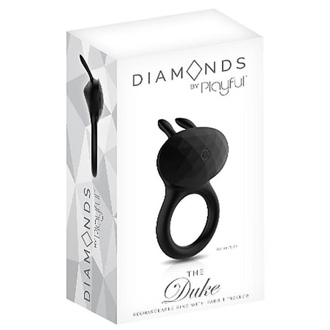The Duke Rechargeable Cock Ring by Evolved - Rabbit Vibrators