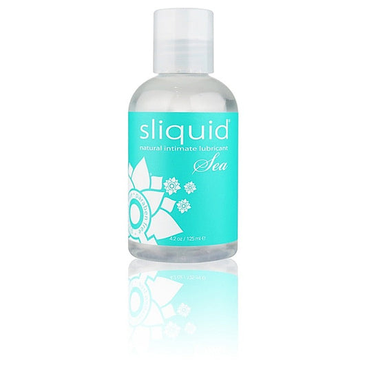 Sliquid Naturals Sea Water Based Water Based Intimate Lubricant 4.2 Oz - Water Based Lubes