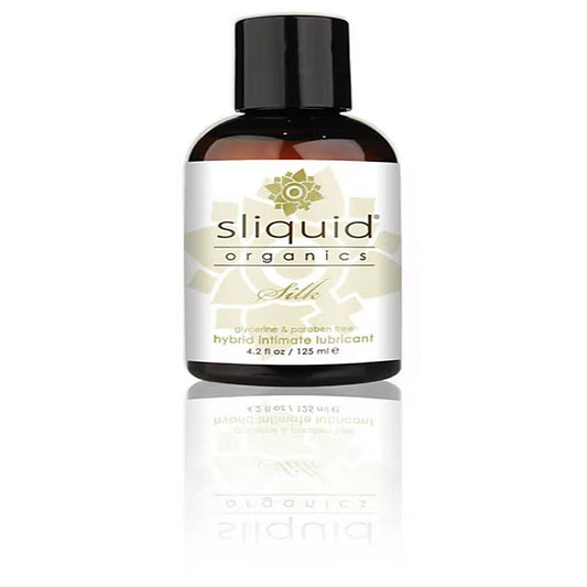 Sliquid Organics Silk Silicone Based Adult Lubricant - Silicone Based Lubes