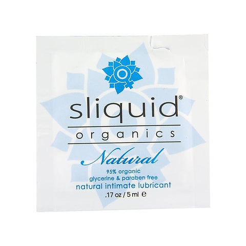 Organics Natural Pillows Water Based Lubricant By Sliquid - Water Based Lubes