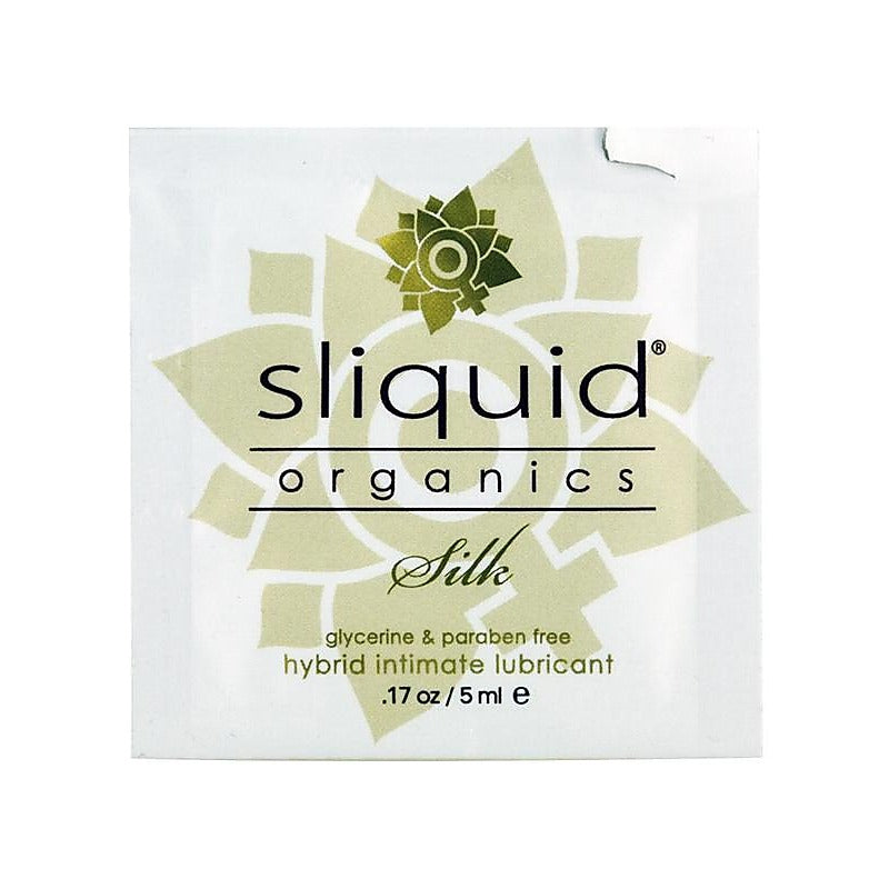 Organics Silk Pillows Water Based Intimate Lubricant - Water Based Lubes