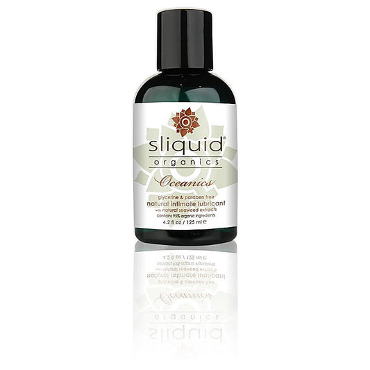 Sliquid Organics Oceanics Water Based Intimate Lubricant 4.2 Oz - Water Based Lubes