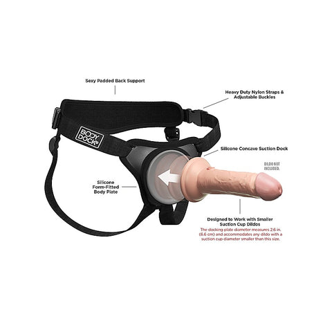 Body Dock Elite Mini Strap-On Harness by Pipedream - Strap On Sextoys