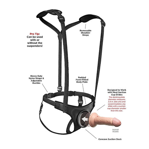Body Dock Strap-On Suspenders by Pipedream Products - Strap On Sextoys