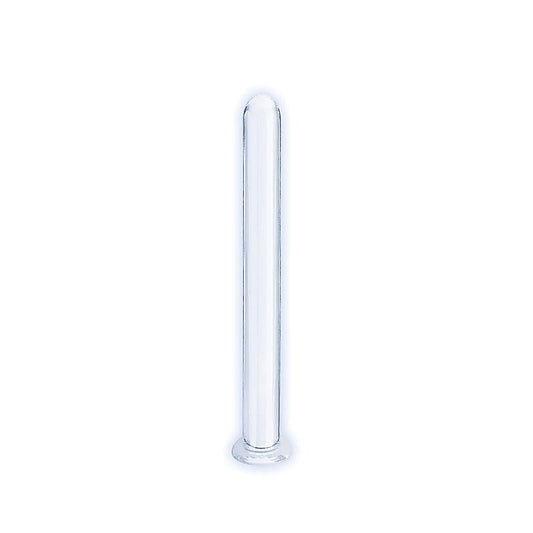Sophisticated Borosilicate Glass Plug for Elevated Intimacy