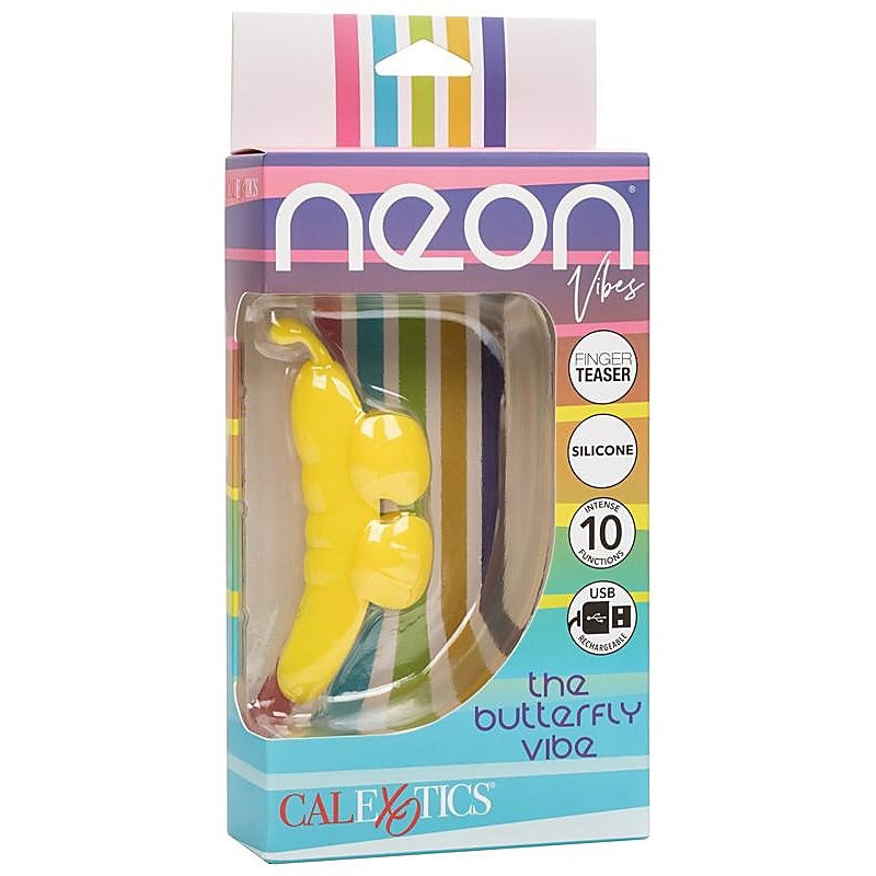 Neon Vibes The Butterfly Finger Vibrator - Finger and Tongue Vibrators