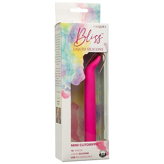 Calexotics Bliss Liquid Silicone Mini Clitoriffic Vibrator - Mini & Slim Vibrators